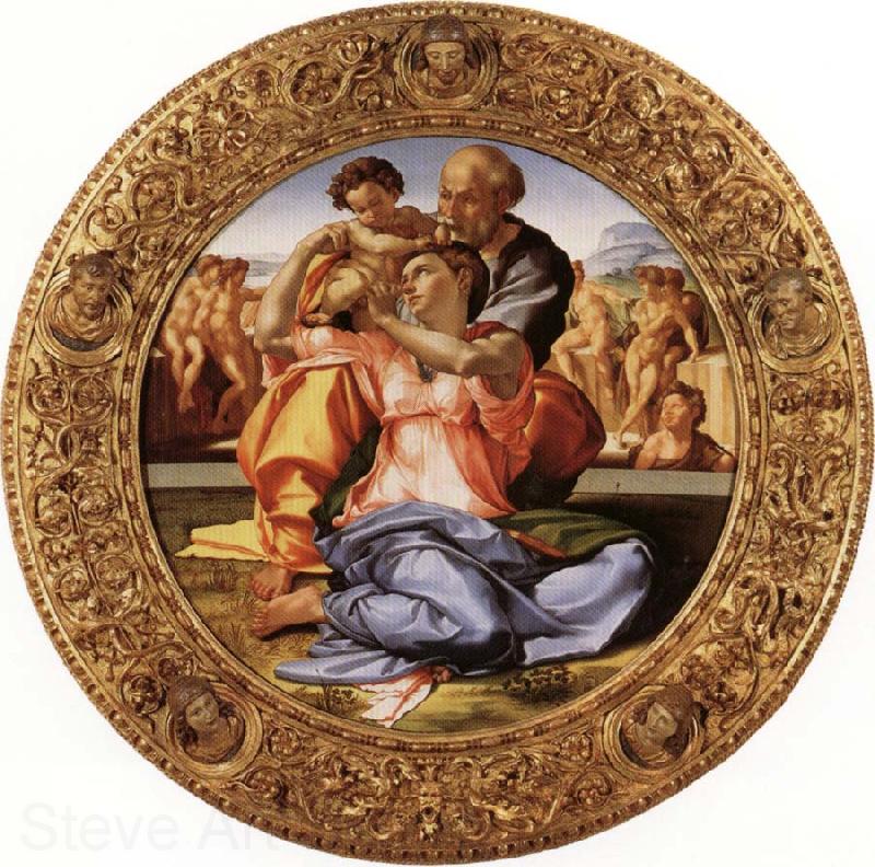 Michelangelo Buonarroti Holy Family